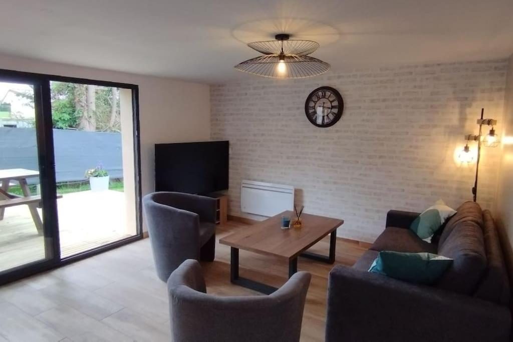 Charmante Maison De Campagne, Avec Jardin, Vue Riviere, 15 Min Cabourg Basseneville Eksteriør billede